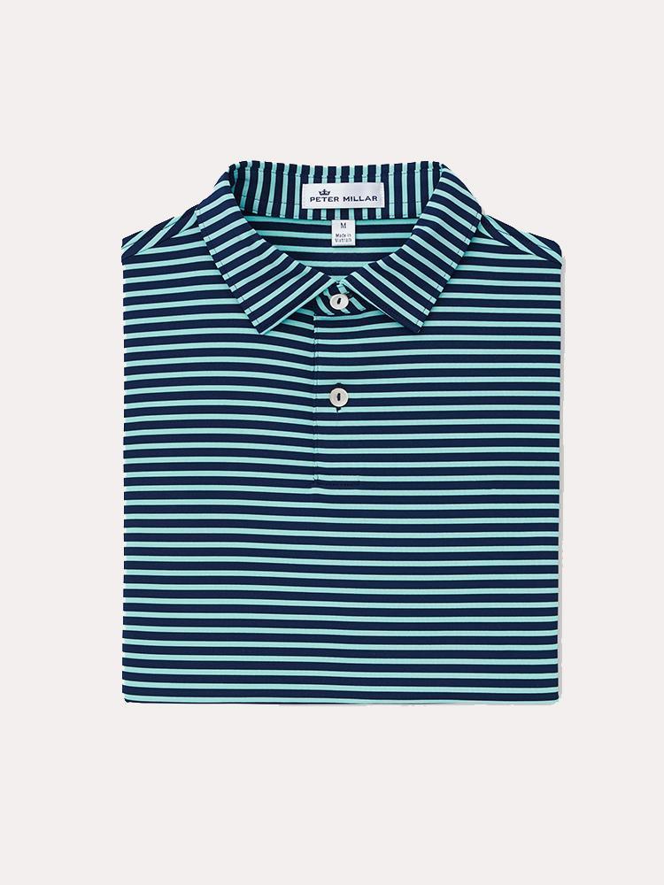 Peter Millar Boys' Donald Stretch Jersey Polo - Saint Bernard
