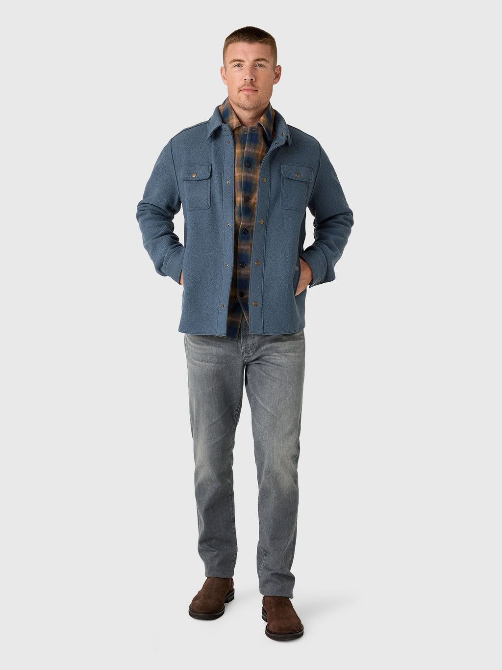 Frauenschuh Men's Valentin Wool Jacket - Saint Bernard
