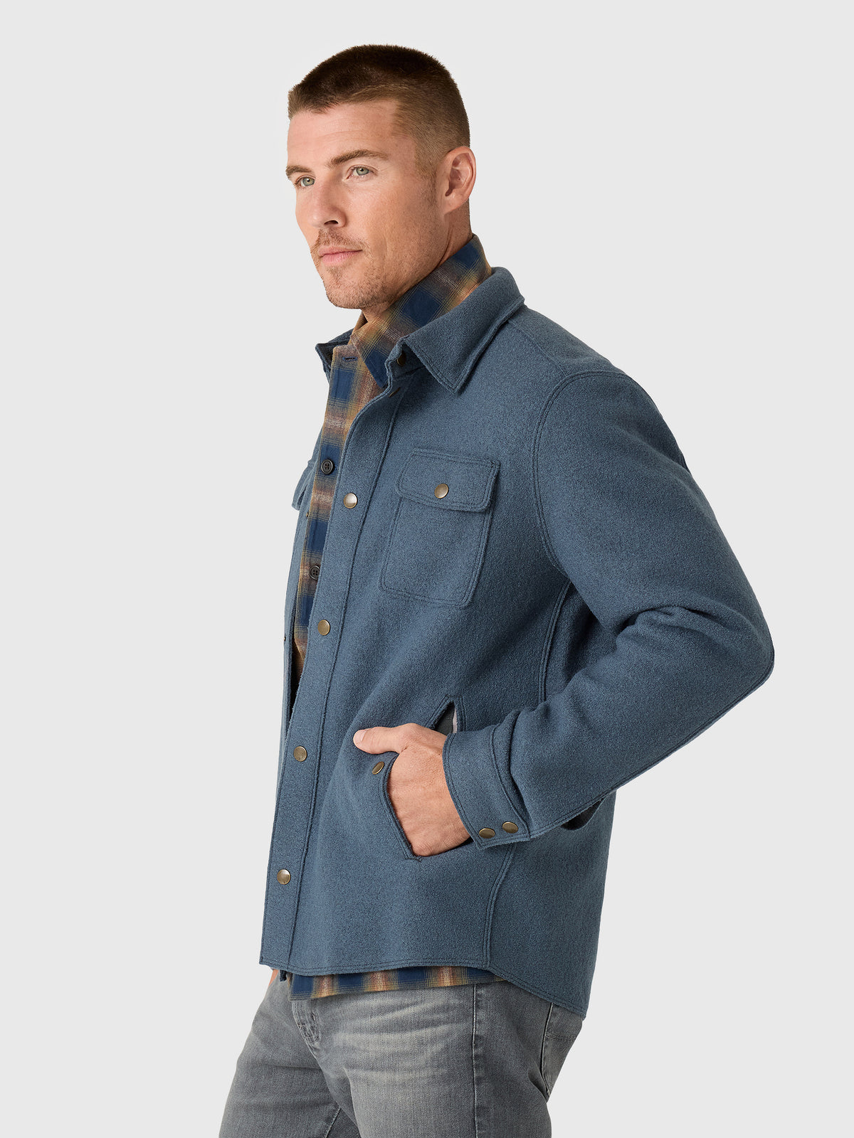 Frauenschuh Men's Valentin Wool Jacket - Saint Bernard