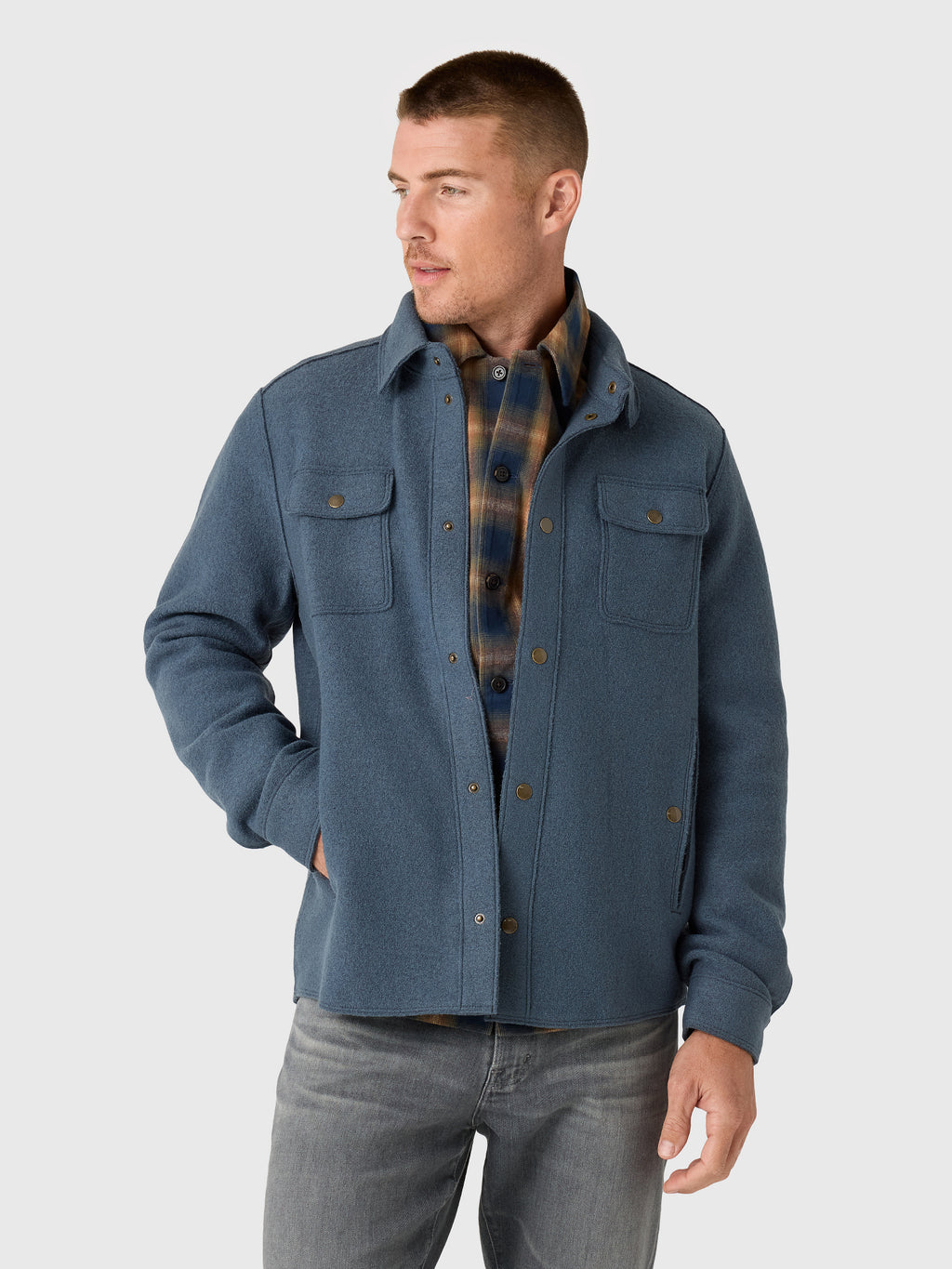 Frauenschuh Men's Valentin Wool Jacket - Saint Bernard
