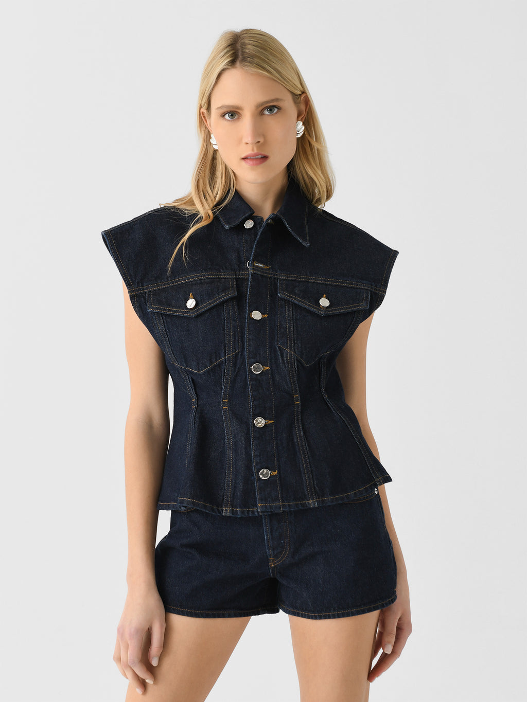 Frame Women's The Nipped Vest - Saint Bernard