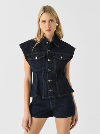 Frame Women's The Nipped Vest – Saint Bernard