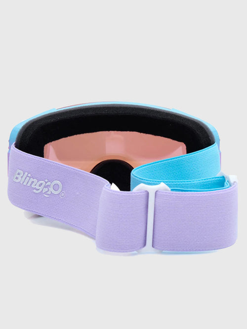 Bling 2O Turquoise Lustrous Frost Snow Goggle