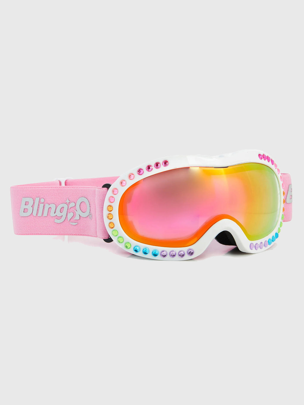 Bling 2O Stones of Rainbow Snow Goggle - Saint Bernard