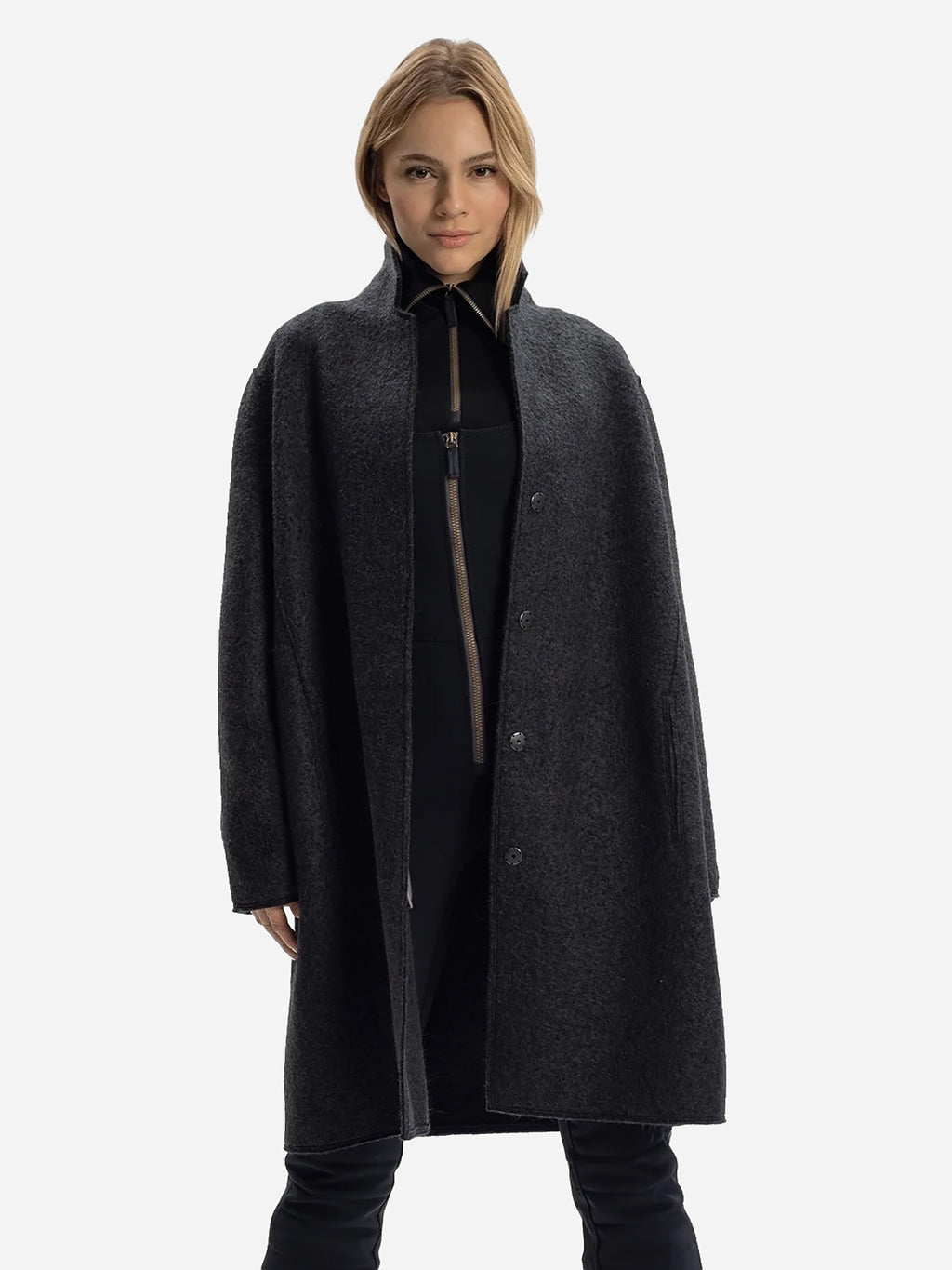 Frauenschuh Women's Faye Wool Coat - Saint Bernard