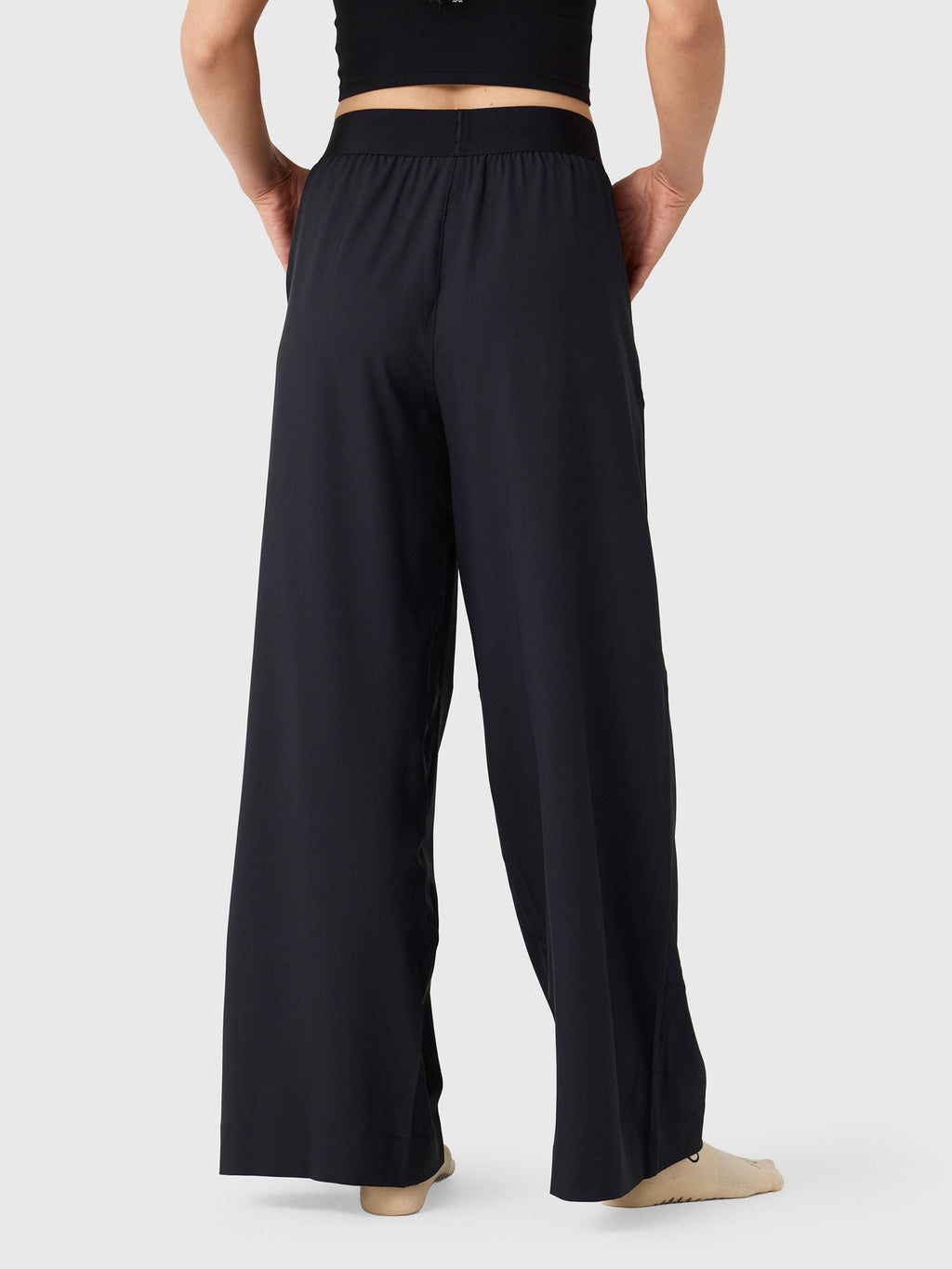 Beyond Yoga Women's Elasticated Wide Leg Pant - Saint Bernard