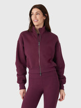 Beyond Yoga Women's LuxeFleece 2.0 Double Zip Jacket - Saint Bernard