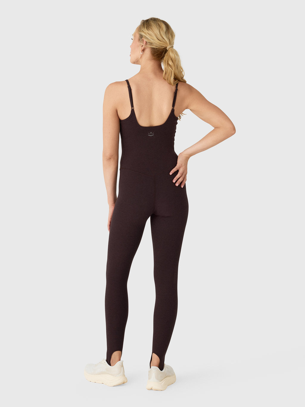 Beyond Yoga Women's Spacedye Stirrup Jumpsuit - Saint Bernard