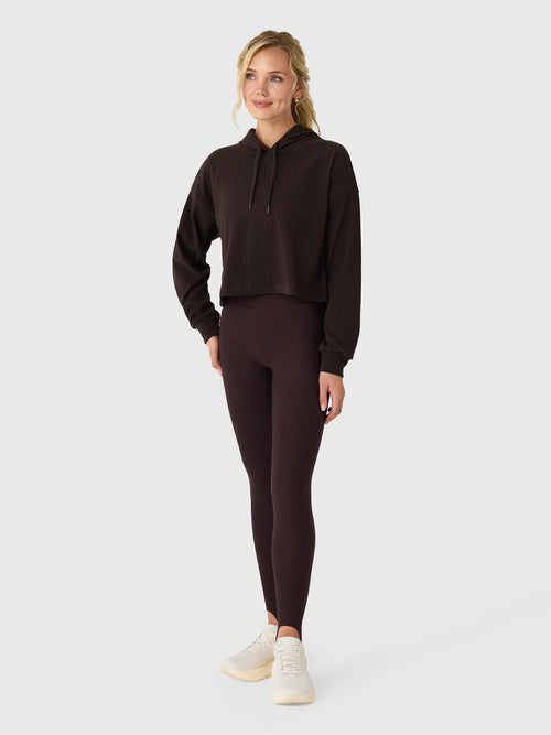 Beyond Yoga Women's Breathe Easy Ribbed Hoodie