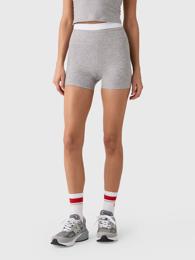 Beyond Yoga Women's Spacedye Layered 3" Short - Saint Bernard