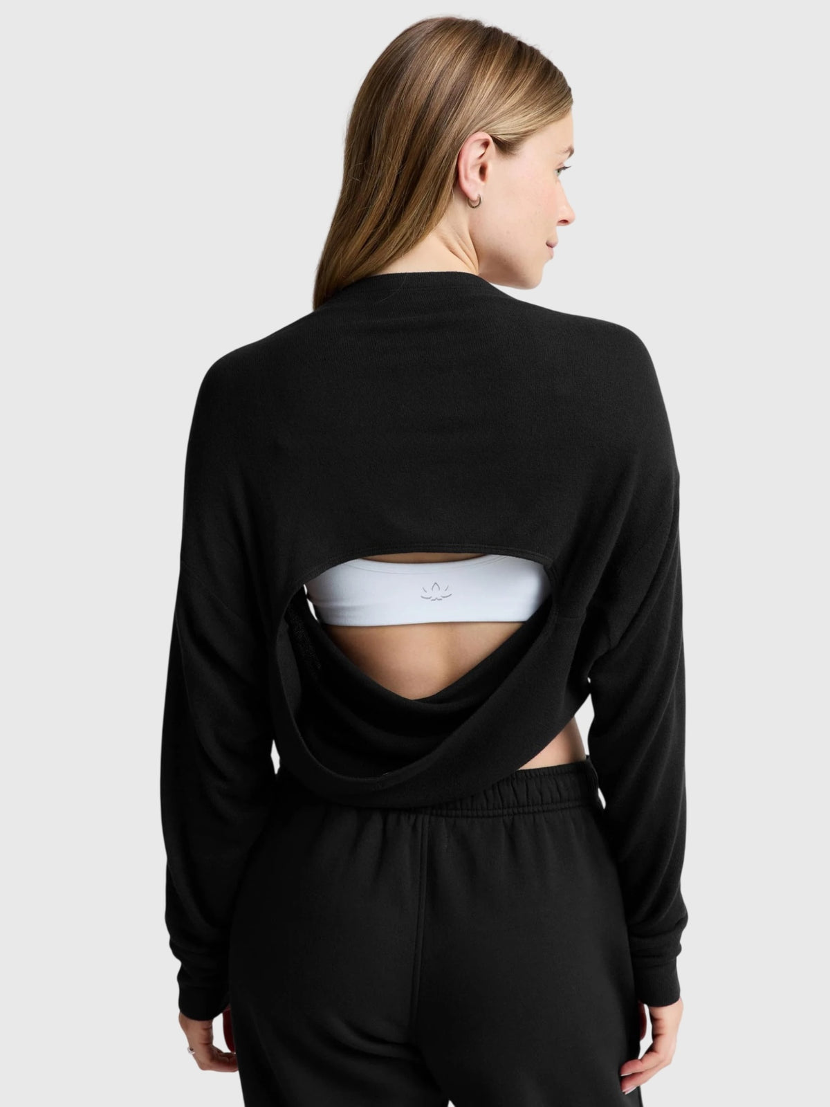 Beyond Yoga Women's LuxeLayer 2-Way Shrug - Saint Bernard