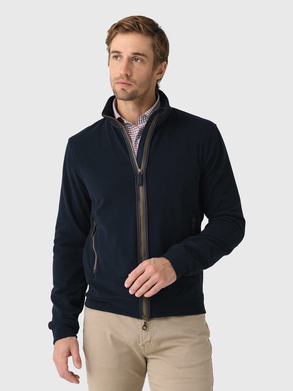 Frauenschuh Men's Oliver Biodegradable Fleece Jacket - Saint Bernard