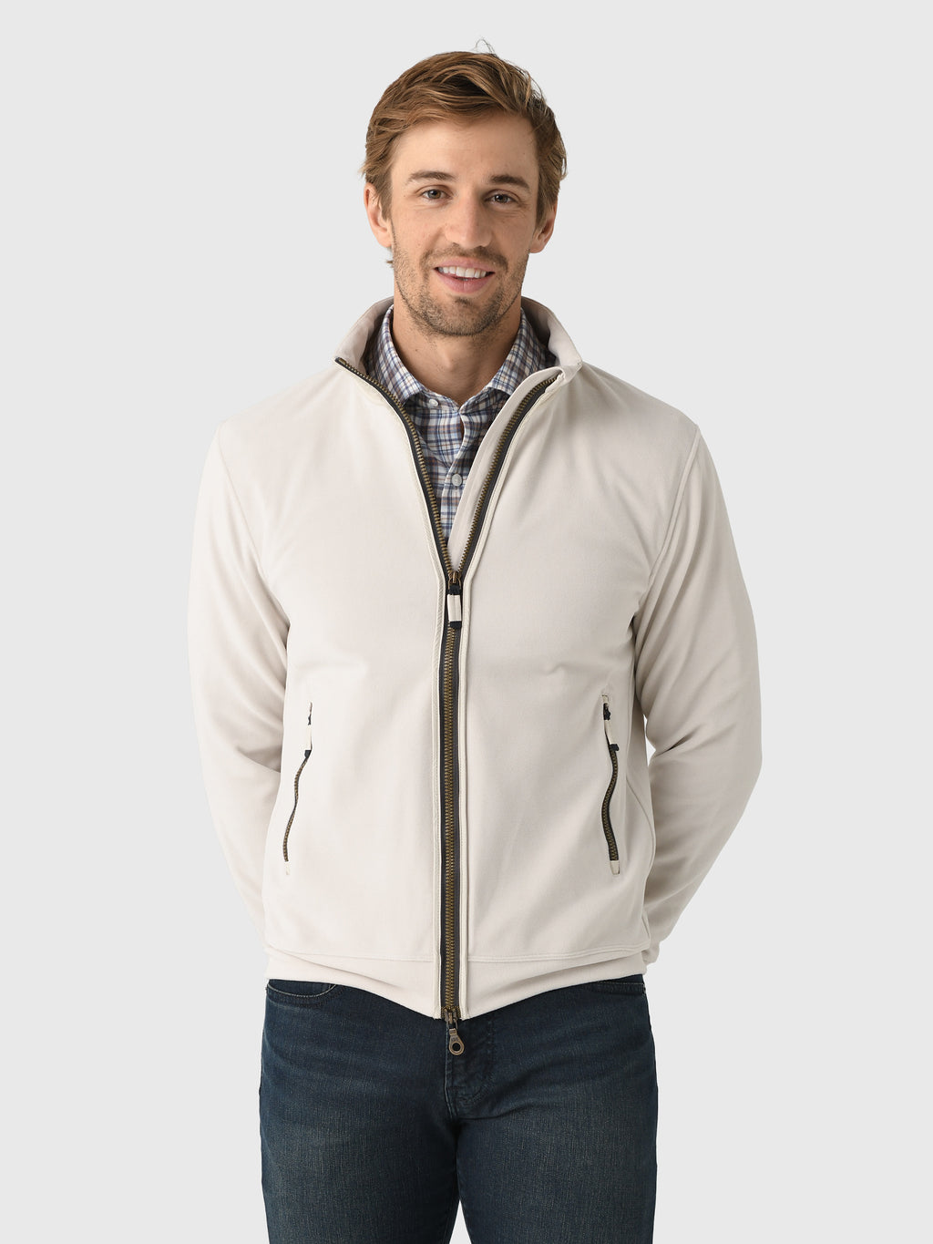 Frauenschuh Men's Oliver Biodegradable Fleece Jacket - Saint Bernard