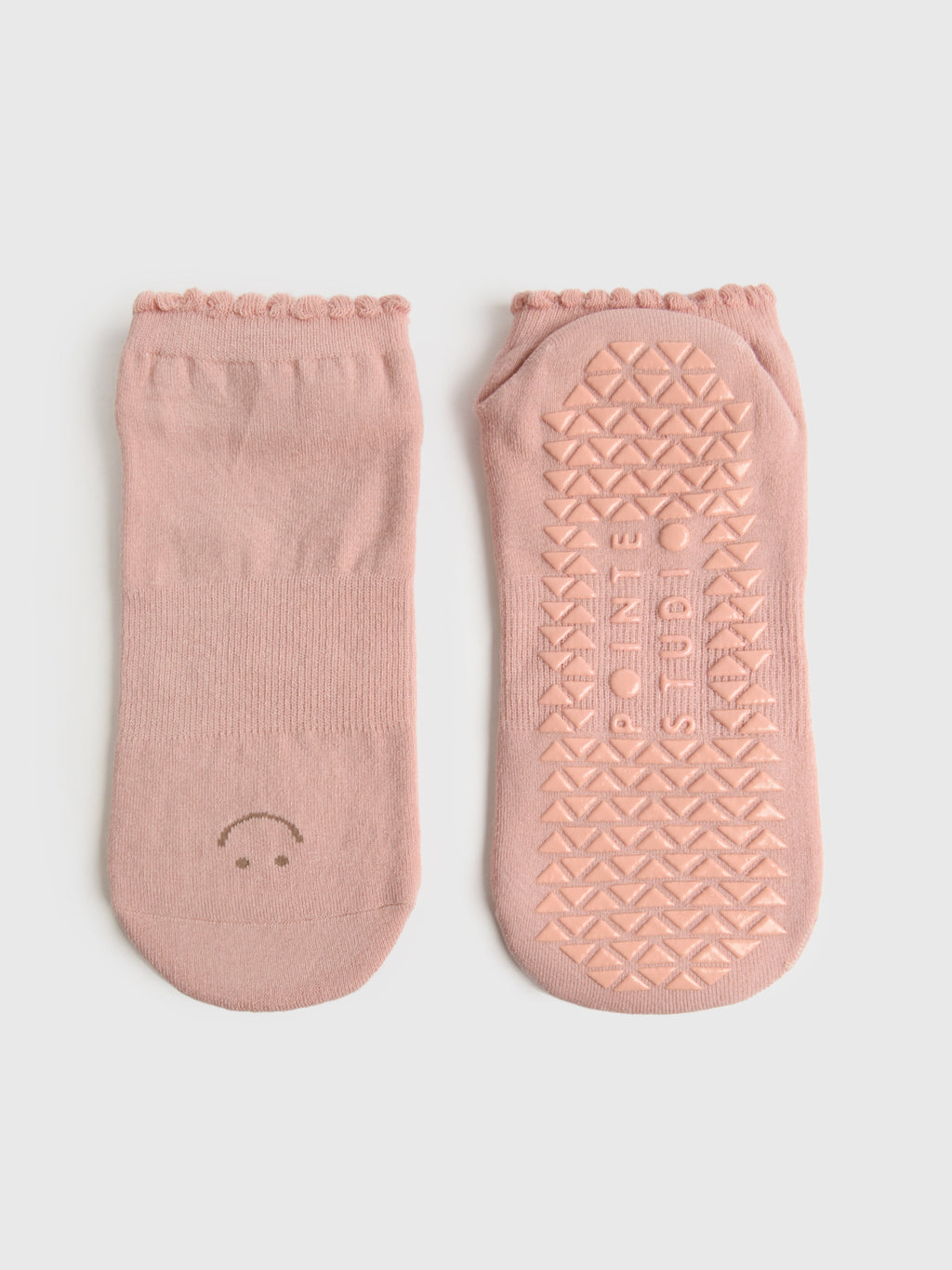 Pointe Studio Women's The Happy Full Foot Grip Socks - Saint Bernard