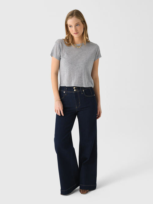 Frame Women's The Seamed Wide Trouser