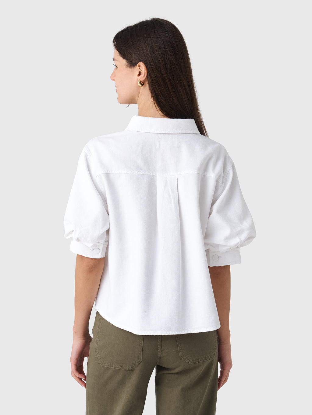Frame Women's The Billow Sleeve Shirt - Saint Bernard