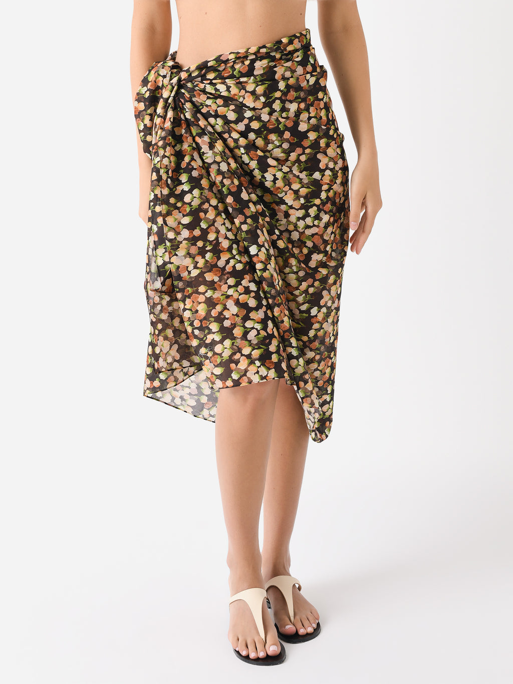 Peony Women's Sarong - Saint Bernard
