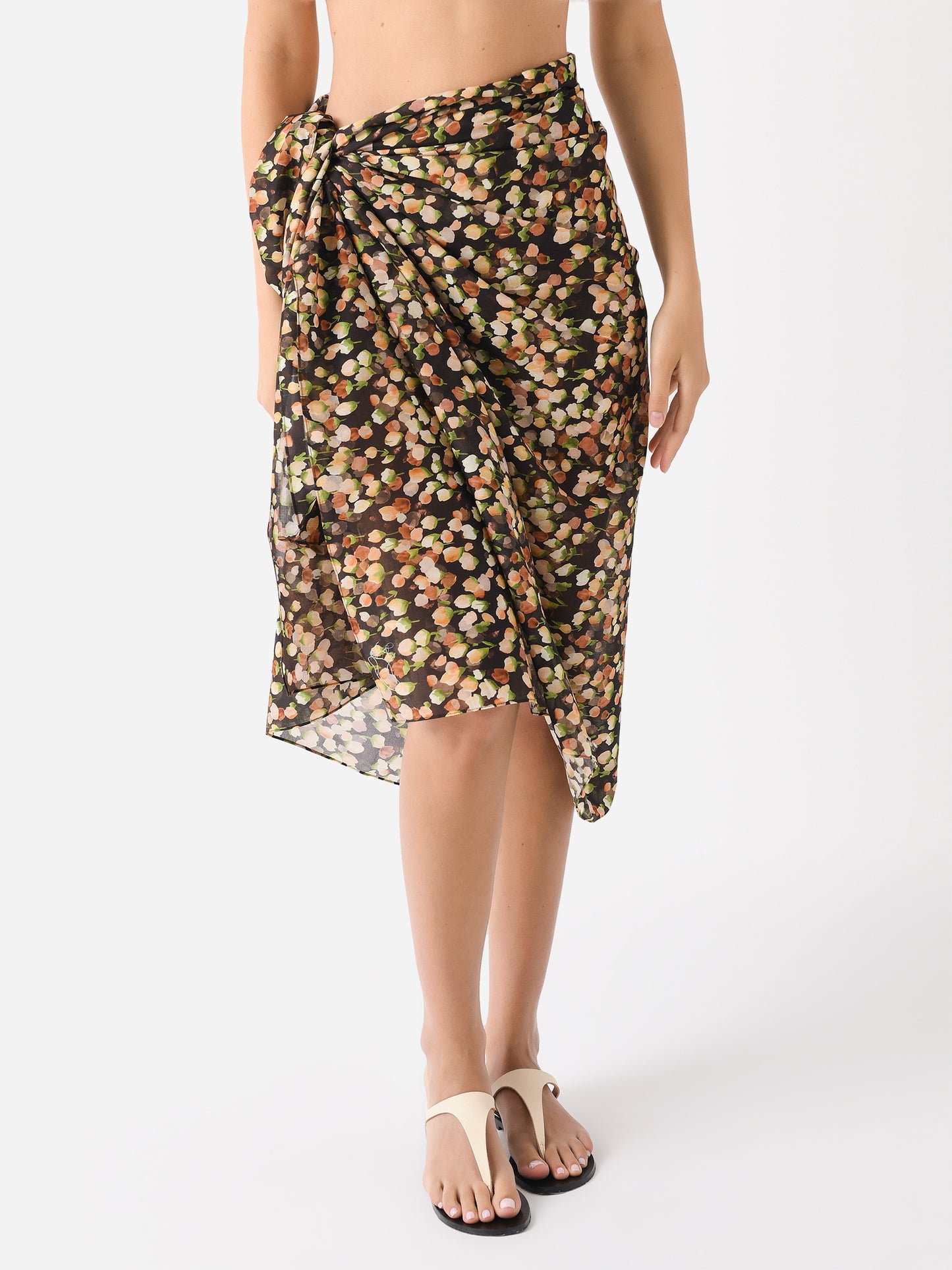 Peony Women's Sarong - Saint Bernard