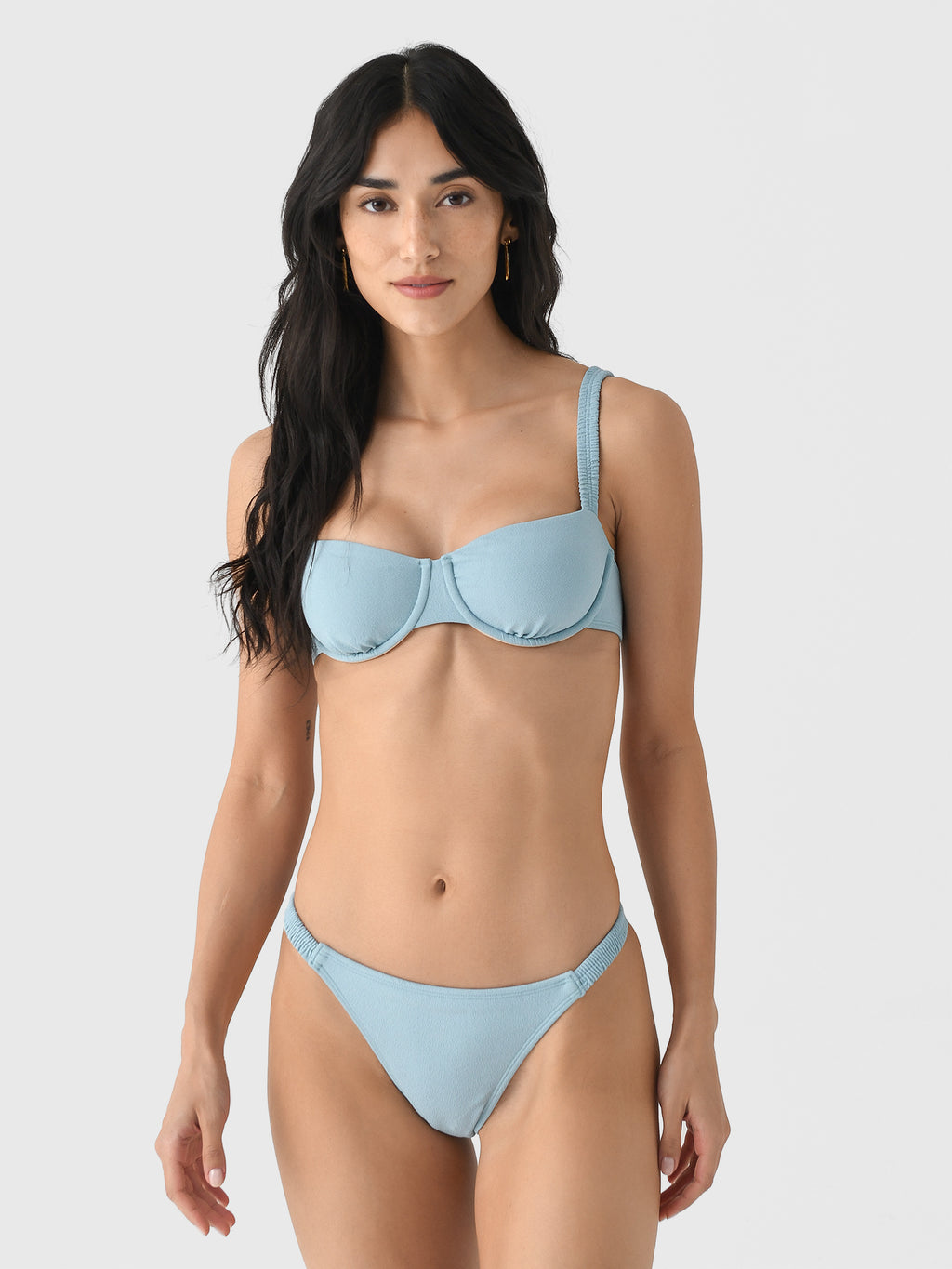 Peony Women's Holiday Balconette Bikini Top - Saint Bernard