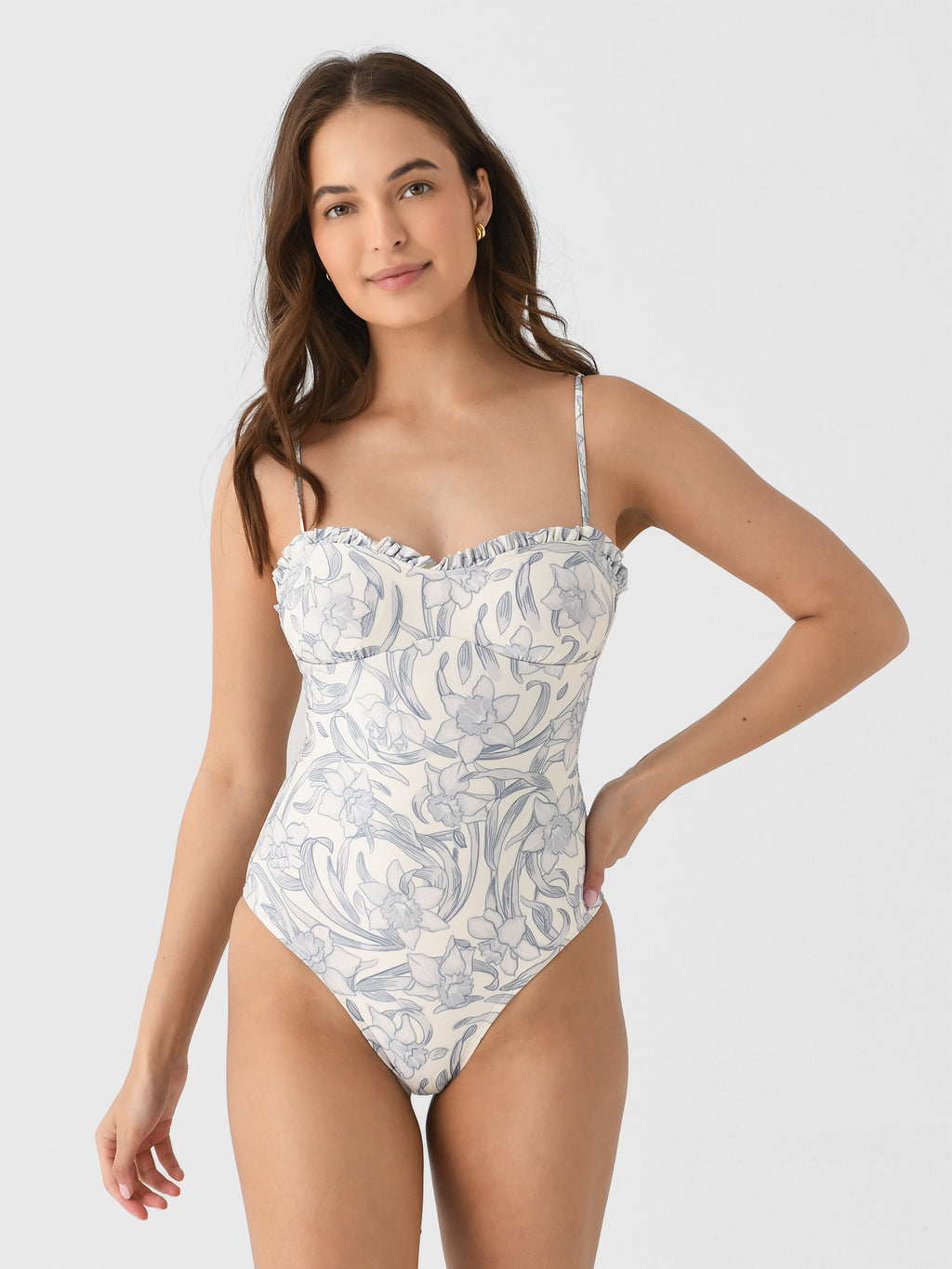 Peony Women's Sonnet One-Piece Swimsuit - Saint Bernard