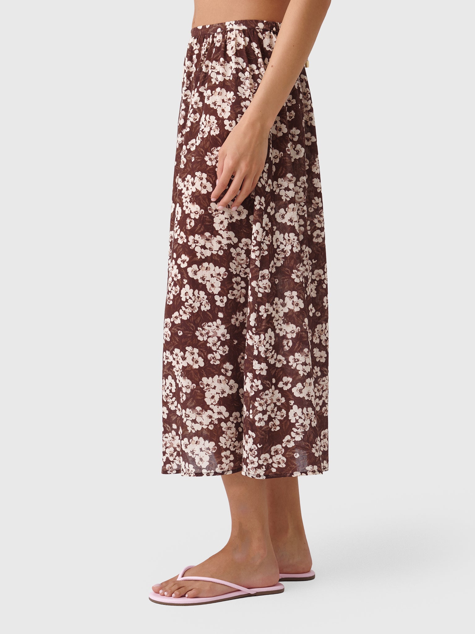 Peony Women's Holiday Skirt - Saint Bernard