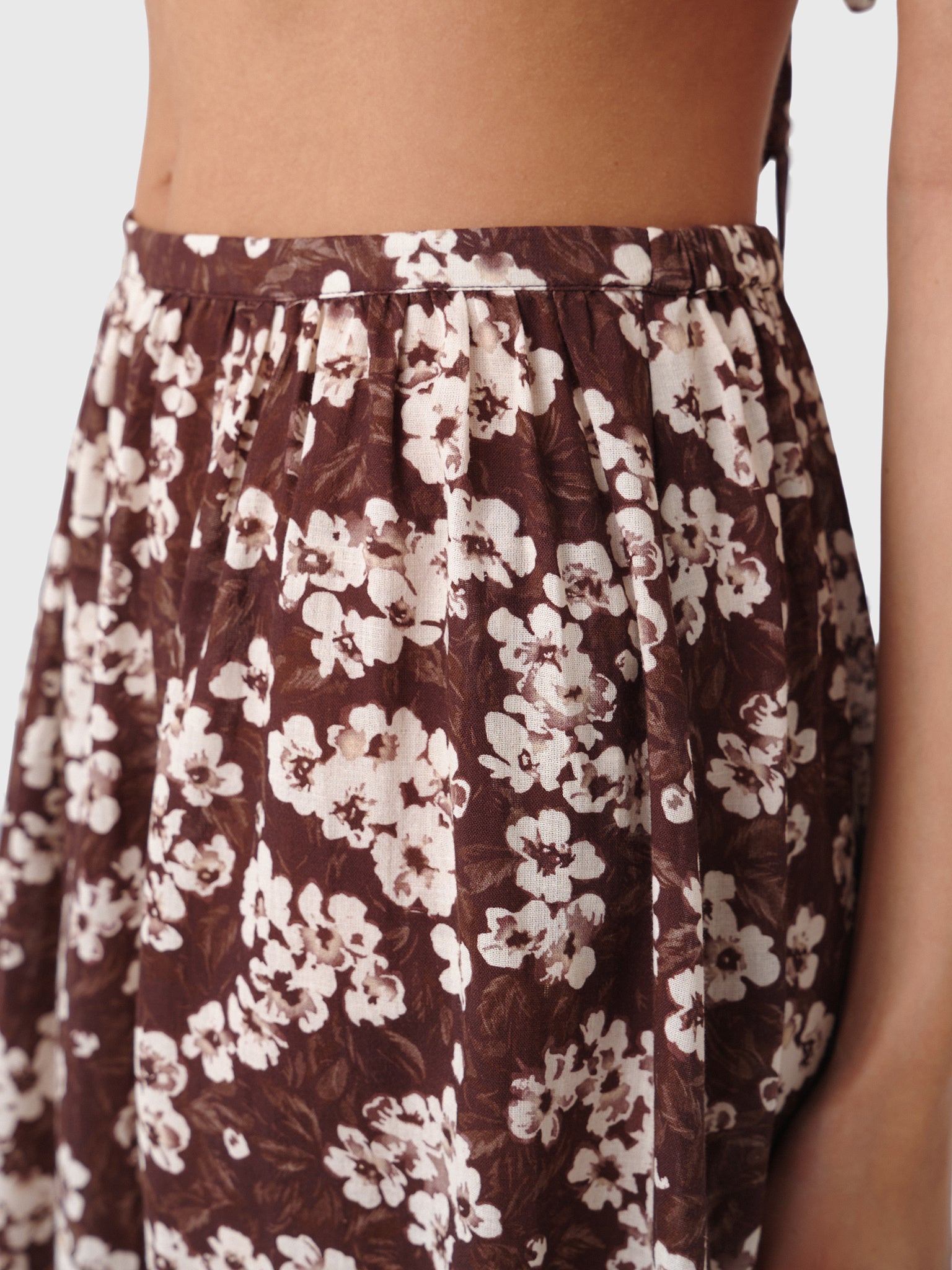 Peony Women's Holiday Skirt - Saint Bernard