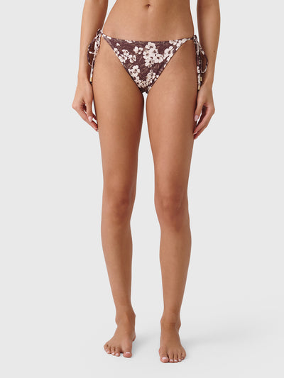 Peony Women's Essential String Bikini Bottom - Saint Bernard