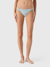 Peony Women's Holiday Bikini Bottom - Saint Bernard