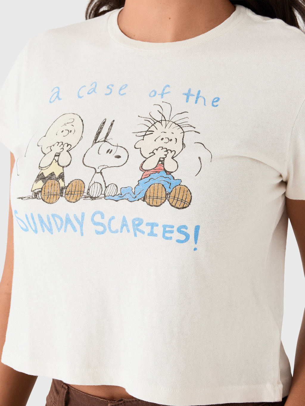Re/Done Women's Scaries 50s Boxy Tee - Saint Bernard