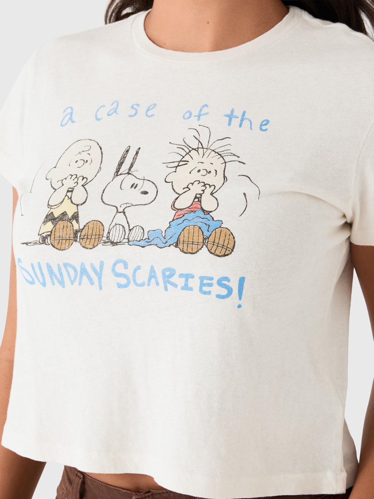 Re/Done Women's Scaries 50s Boxy Tee - Saint Bernard