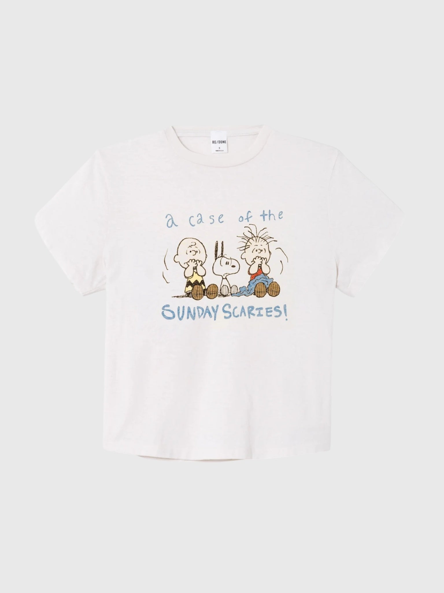 Re/Done Women's Scaries 50s Boxy Tee
