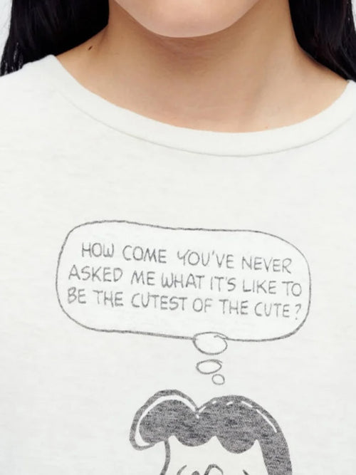 Re/Done Women's Lucy Cute Classic Tee