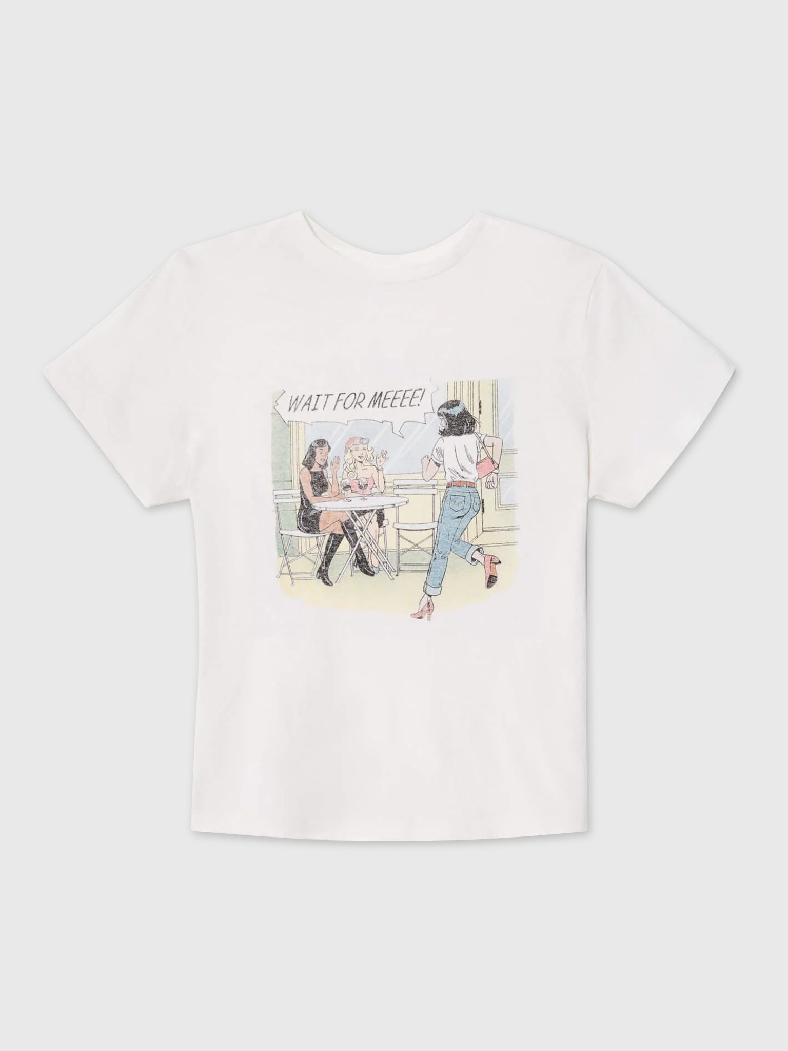 Re/Done Women's Drinks Classic Tee - Saint Bernard