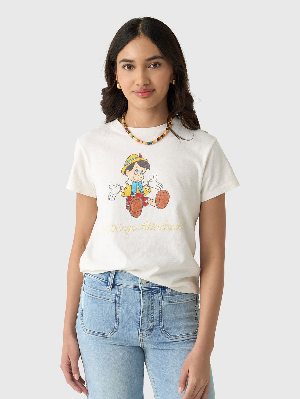 Re/Done Women's Pinnocchio Classic Tee - Saint Bernard