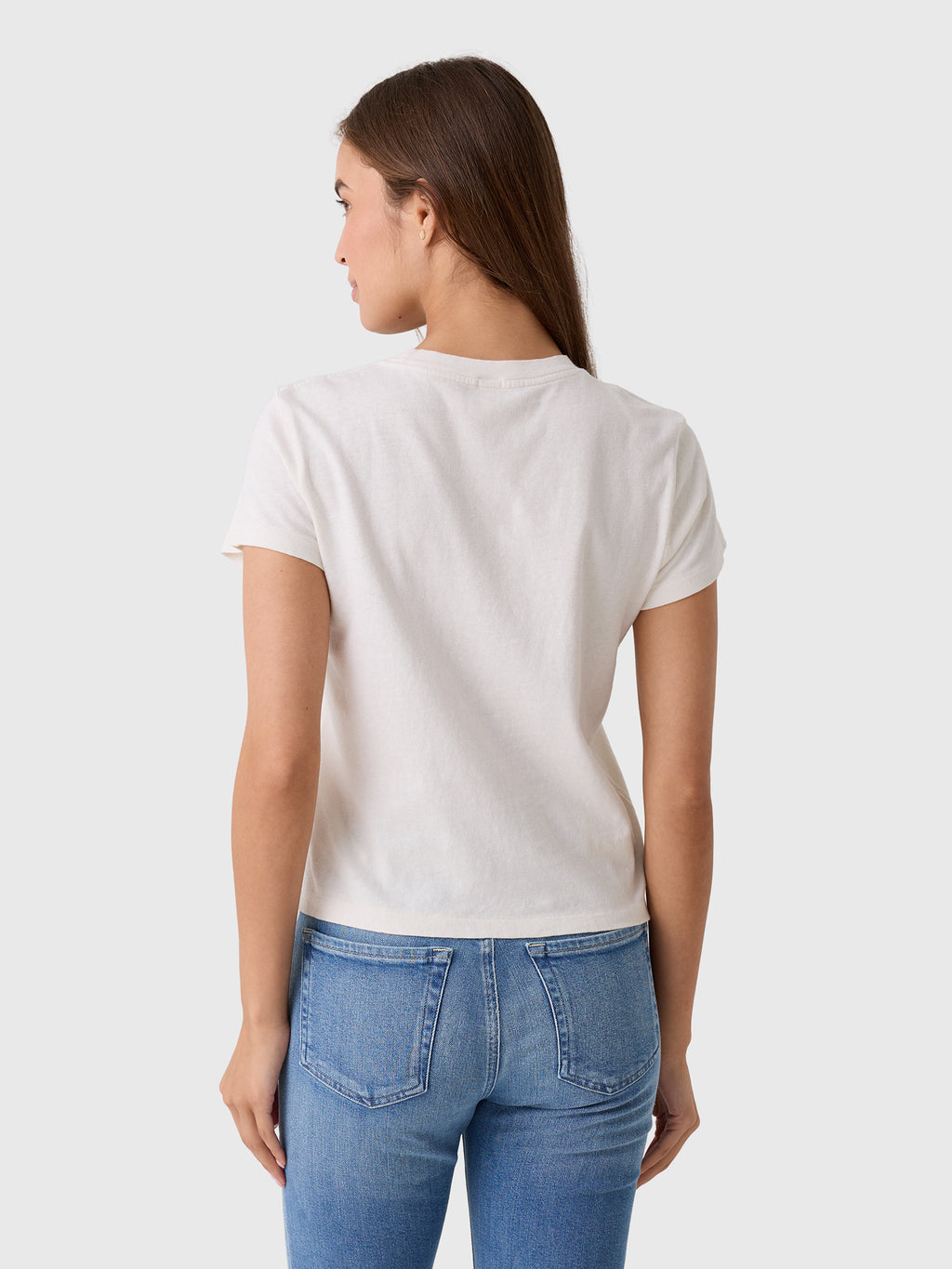 Re/Done Women's Same Cloth Classic Tee - Saint Bernard