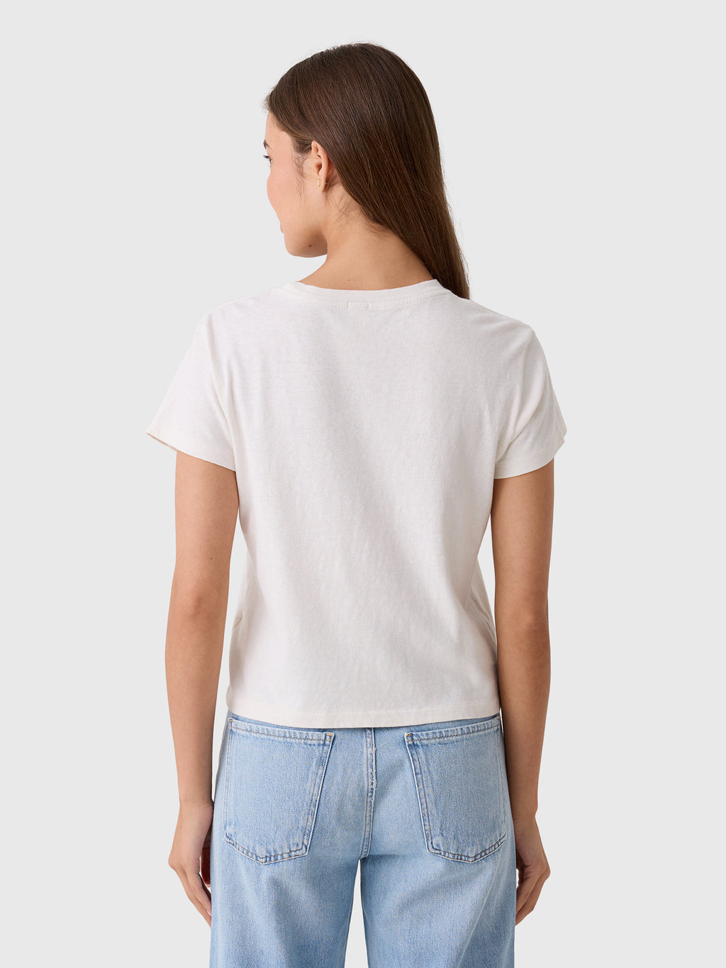 Re/Done Women's Mom Classic Tee - Saint Bernard