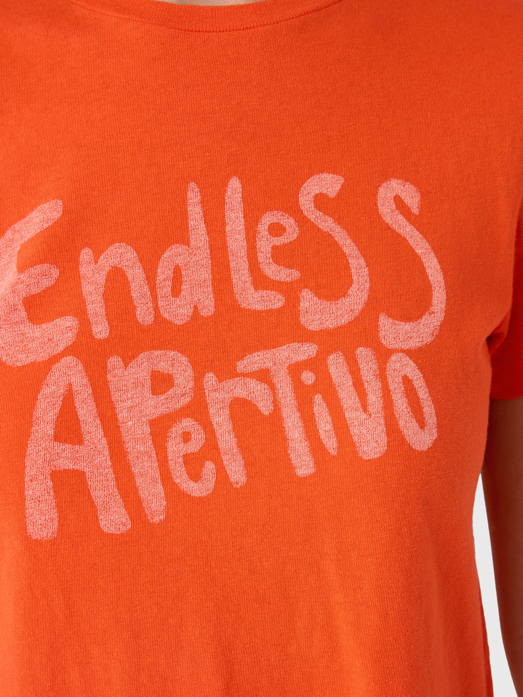 Re/Done Women's Endless Apertivo Classic Tee - Saint Bernard