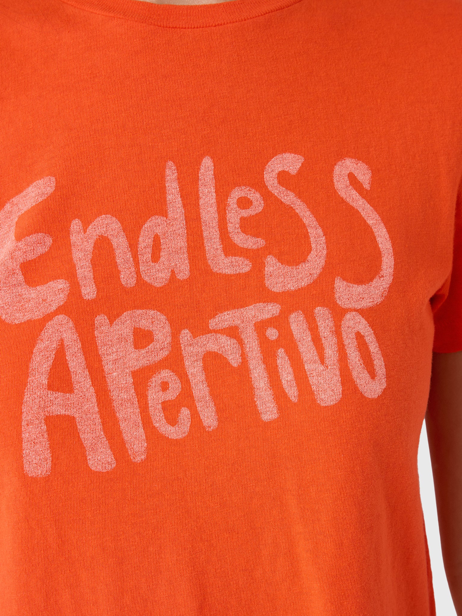Re/Done Women's Endless Apertivo Classic Tee - Saint Bernard
