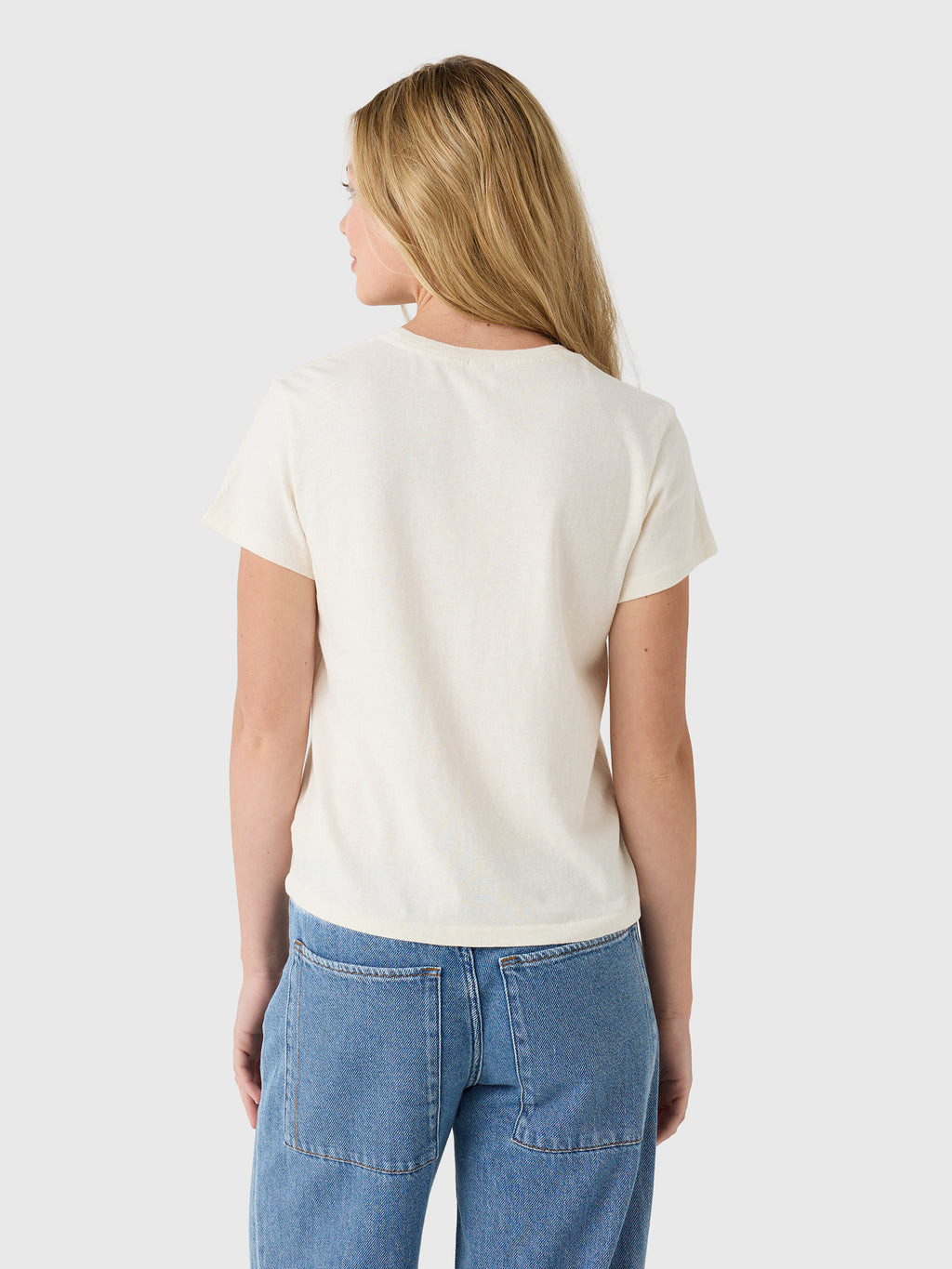 Re/Done Women's Bare Minimum Classic Tee - Saint Bernard