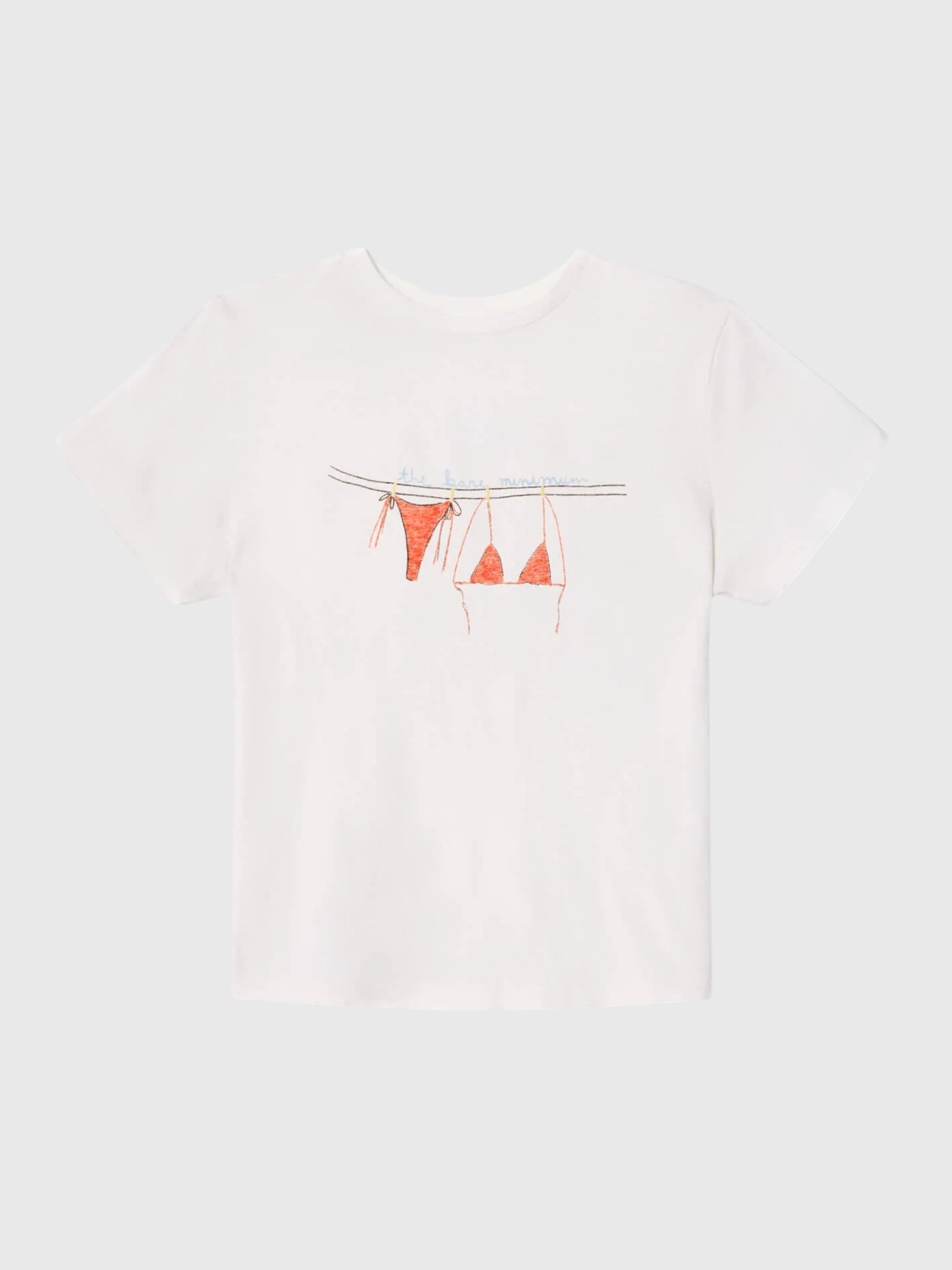 Re/Done Women's Bare Minimum Classic Tee - Saint Bernard