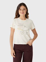 Re/Done Women's Janes Bar Classic Tee - Saint Bernard
