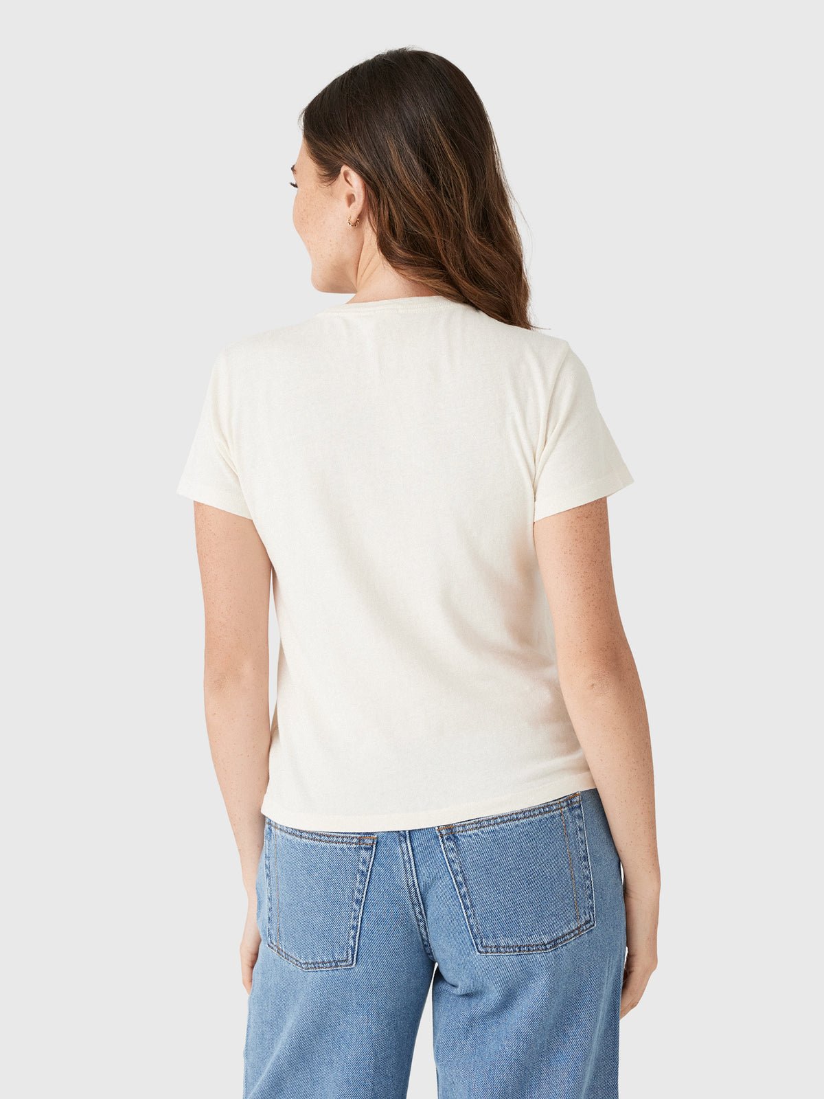 Re/Done Women's Alice Late Classic Tee - Saint Bernard