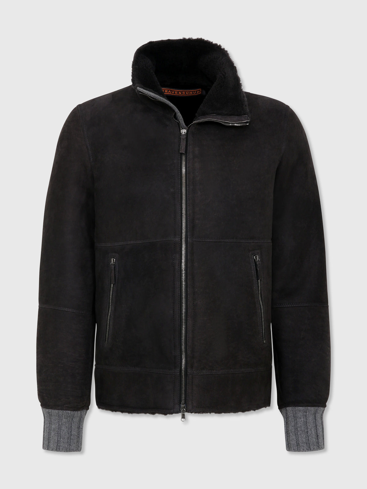 Frauenschuh Men's Alvin Leather Jacket - Saint Bernard