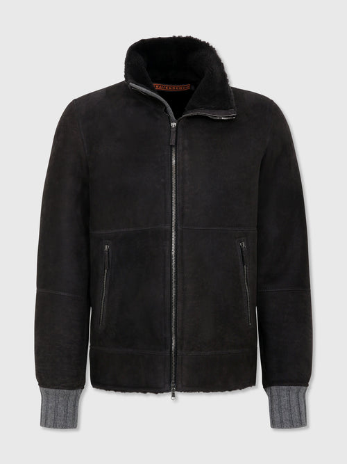 Frauenschuh Men's Alvin Leather Jacket - Saint Bernard
