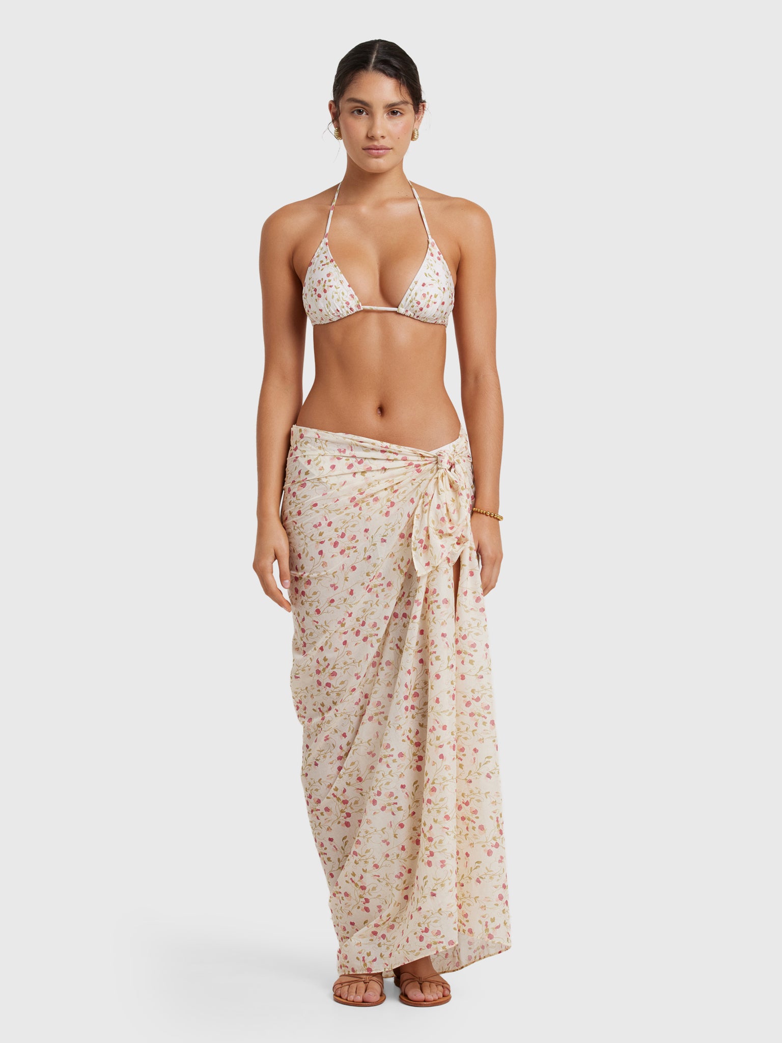 Peony Women's Sarong - Saint Bernard