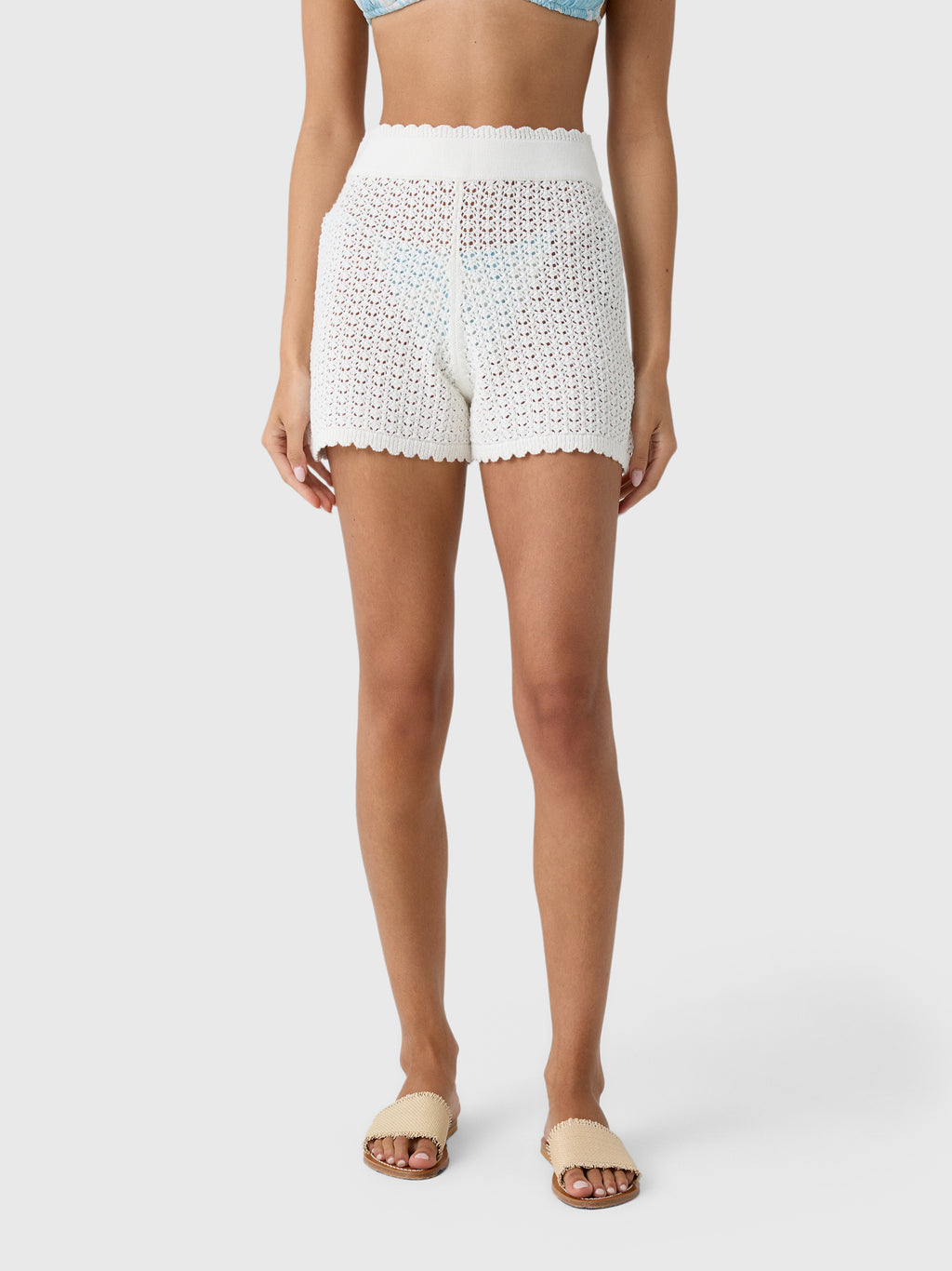 Peony Women's Pointelle Short - Saint Bernard
