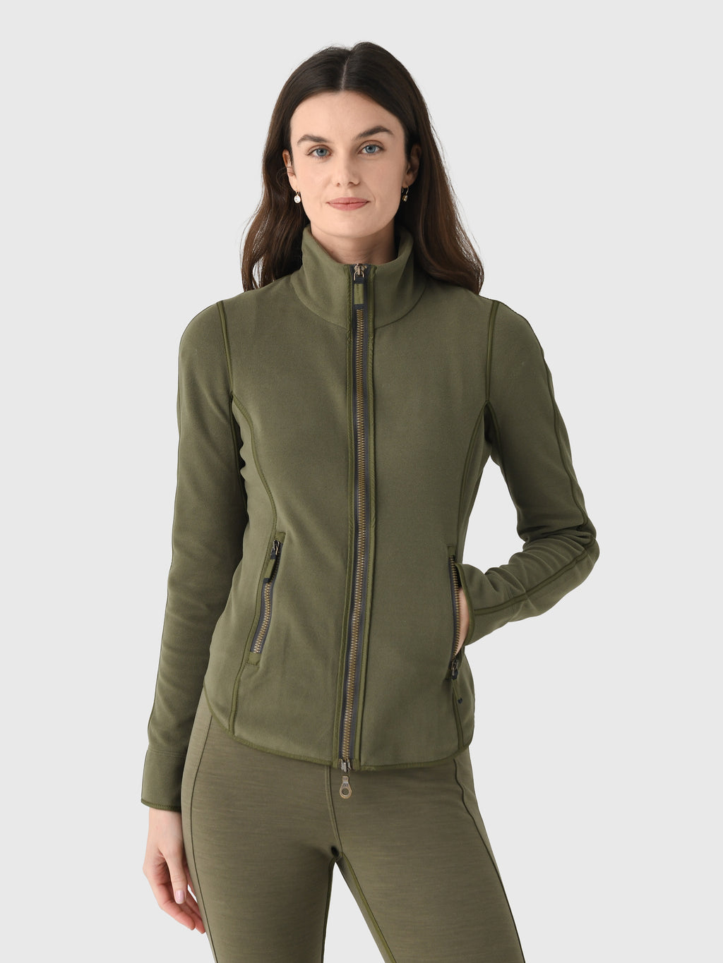 Frauenschuh Women's Wera Biodegradable Fleece Jacket - Saint Bernard