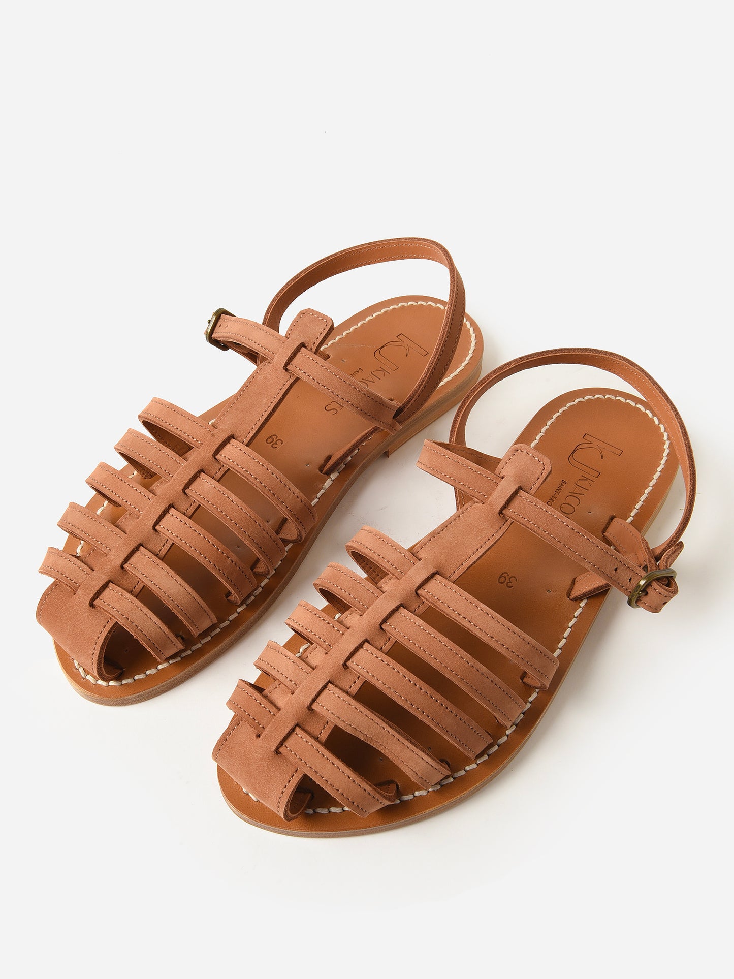 K Jacques Women's Adrien Sandal - Saint Bernard