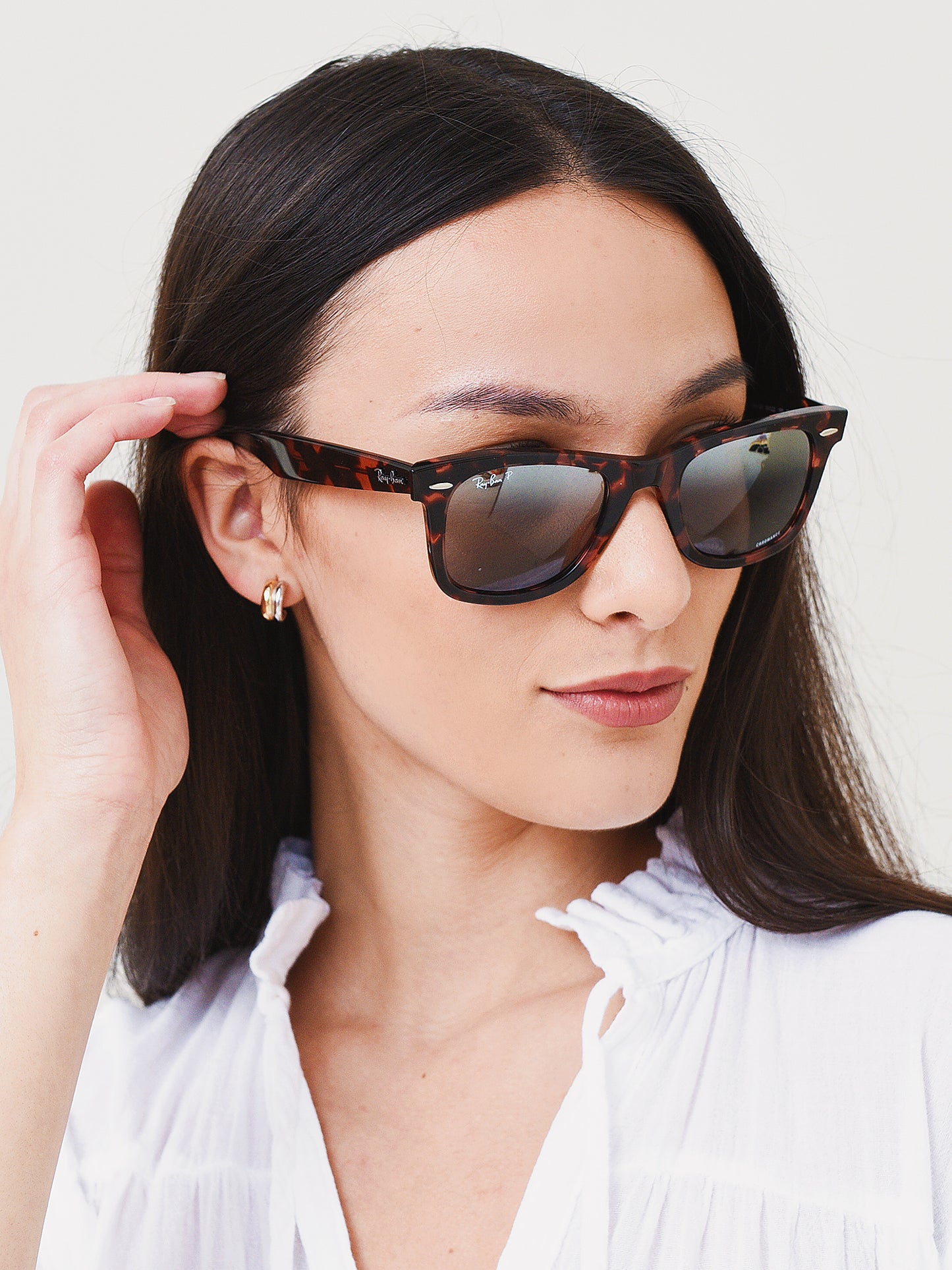 Ray-Ban Original Wayfarer Chromance Sunglasses - Saint Bernard