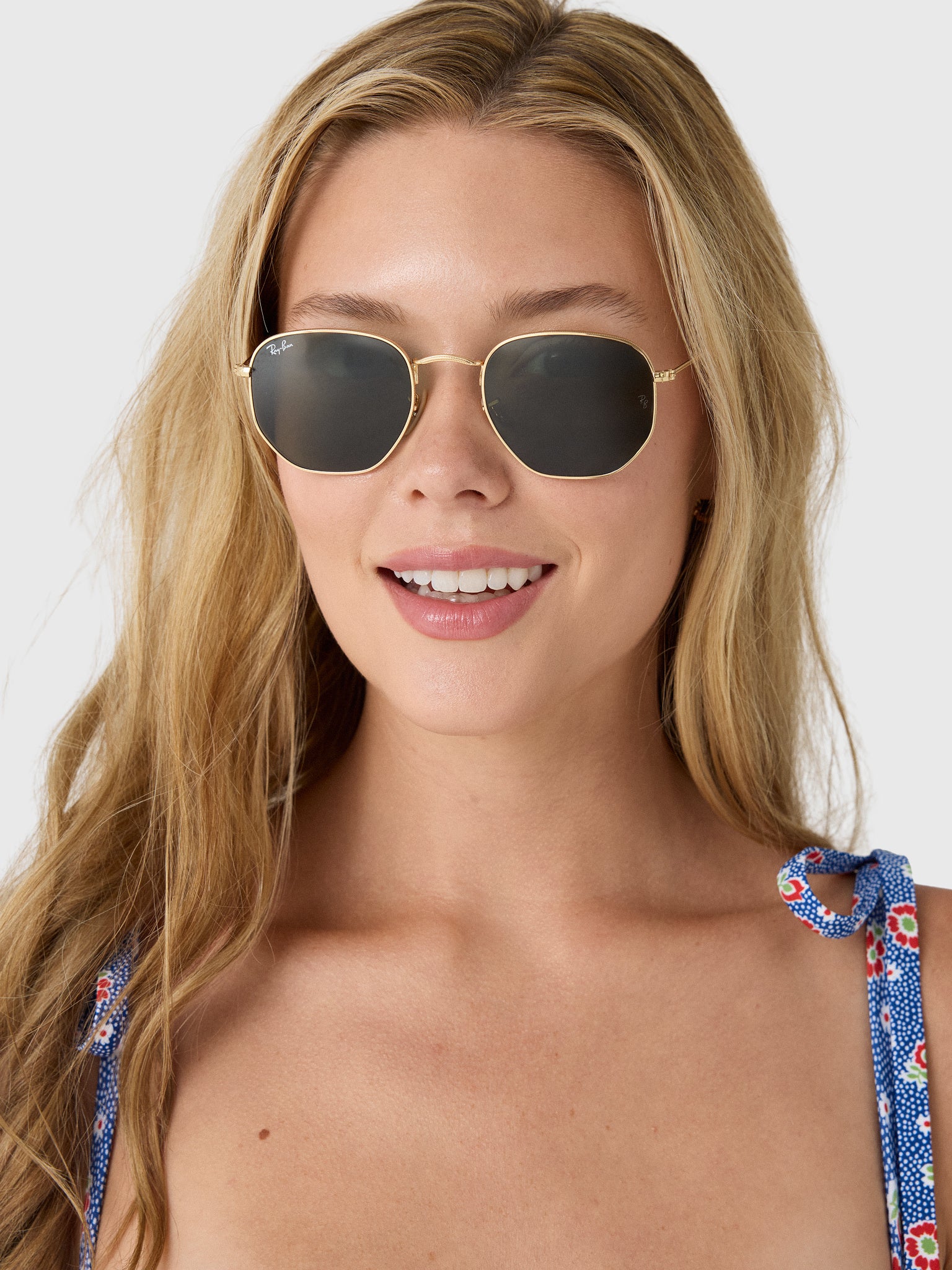 Ray-Ban Hexagonal Flat Lenses Sunglasses